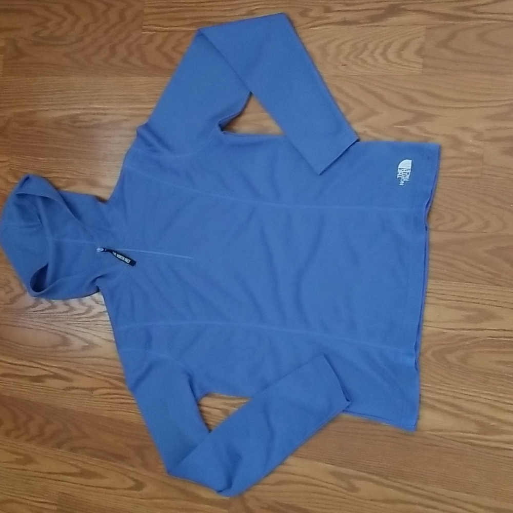 The North Face Women's Blue Hoodie Top